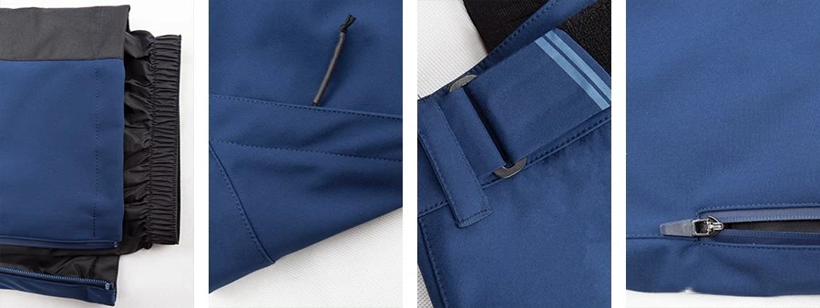 ski touring pants detail