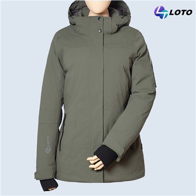 Kapuutsiga naiste talvejope