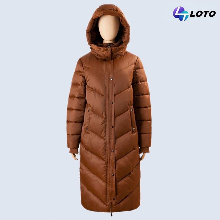 women's long padded jacket (1)